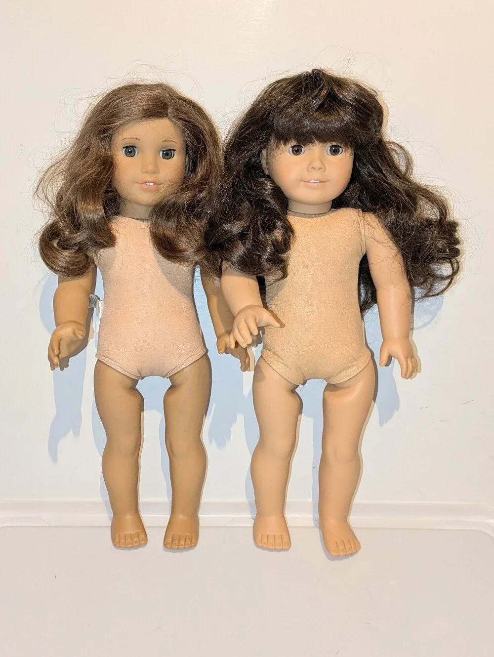 American Girl Pleasant Company Dolls x Two, Rebecca & Samantha
